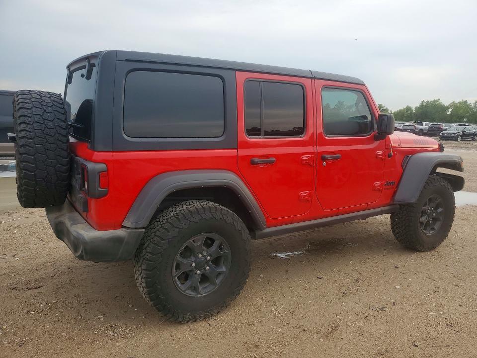 2021 Jeep Wrangler Unlimited მანქანა იყიდება აუქციონზე, vin: 1C4HJXDN7MW737696, აუქციონის ნომერი: 66124566