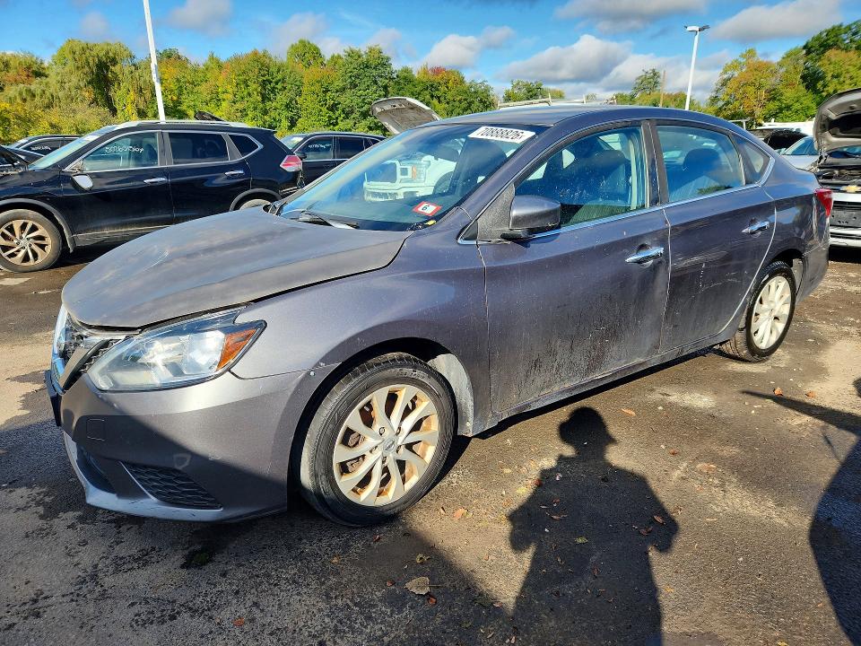 Продаж на аукціоні авто 2018 Nissan Sentra, vin: 3N1AB7APXJL641795, номер лоту: 70888826