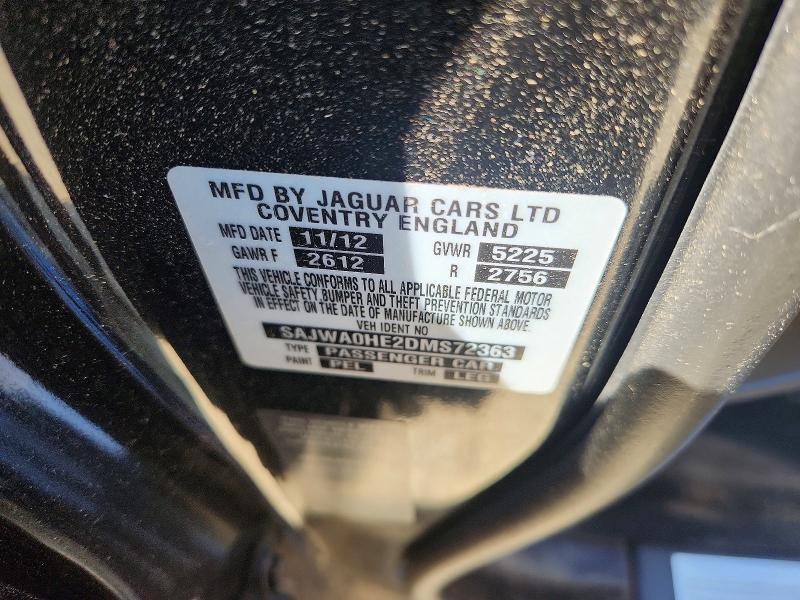 Продажа на аукционе авто 2013 Jaguar Xf, vin: SAJWA0HE2DMS72363, номер лота: 70103906