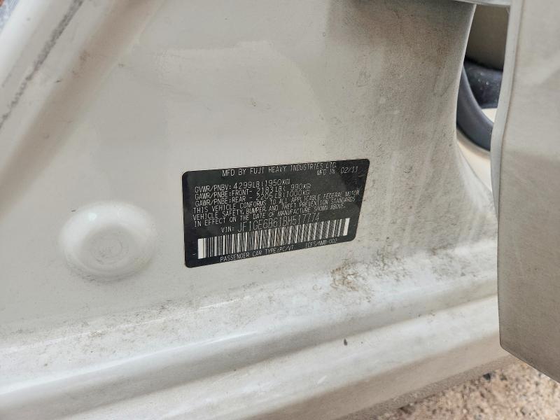 Продаж на аукціоні авто 2011 Subaru Impreza, vin: JF1GE6B61BH517774, номер лоту: 69746976
