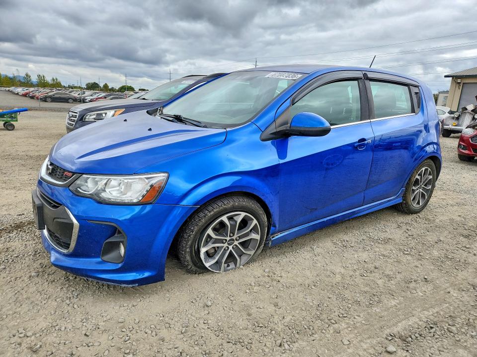 2018 Chevrolet Sonic მანქანა იყიდება აუქციონზე, vin: 1G1JD6SB2J4124753, აუქციონის ნომერი: 67087836