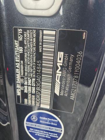 2016 Mercedes-benz S მანქანა იყიდება აუქციონზე, vin: WDDXJ7JB3GA014845, აუქციონის ნომერი: 67599366