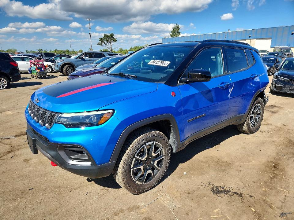 68127966 :رقم المزاد ، 3C4NJDDN1ST589436 vin ، 2025 Jeep Compass مزاد بيع