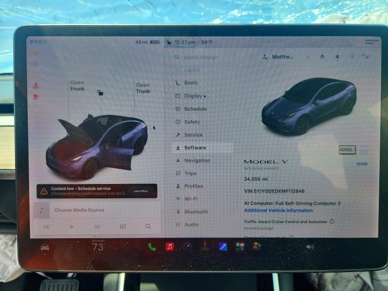 69246996 :رقم المزاد ، 5YJYGDEDXMF112846 vin ، 2021 Tesla Model Y مزاد بيع