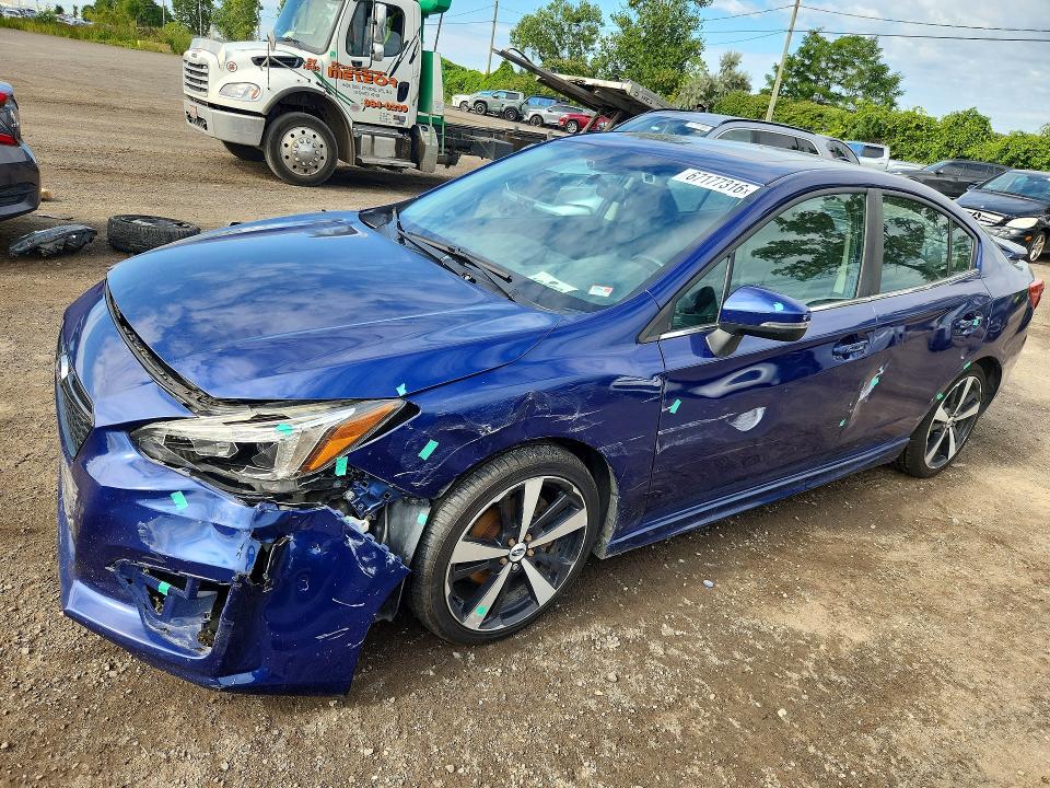 67177316 :رقم المزاد ، 4S3GKAU63J3607698 vin ، 2018 Subaru Impreza مزاد بيع