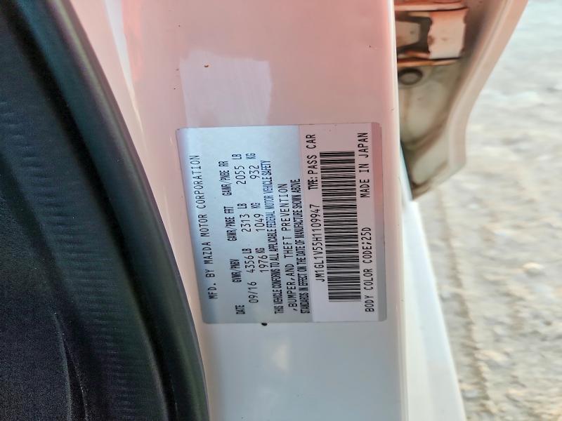 Aukcja sprzedaży 2017 Mazda 6, vin: JM1GL1V55H1109947, numer aukcji: 68251926