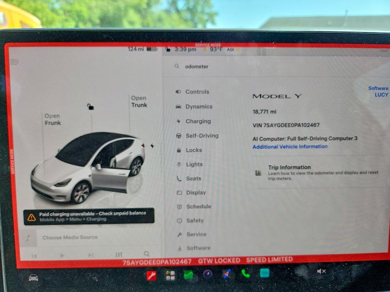 Aukcja sprzedaży 2023 Tesla Model Y, vin: 7SAYGDEE0PA102467, numer aukcji: 66058306