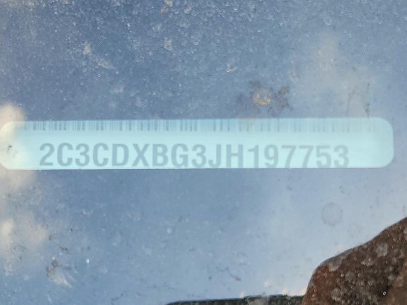69981556 :رقم المزاد ، 2C3CDXBG3JH197753 vin ، 2018 Dodge Charger مزاد بيع
