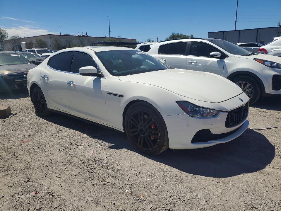 Продаж на аукціоні авто 2017 Maserati Ghibli, vin: ZAM57XSA7H1197539, номер лоту: 68066146