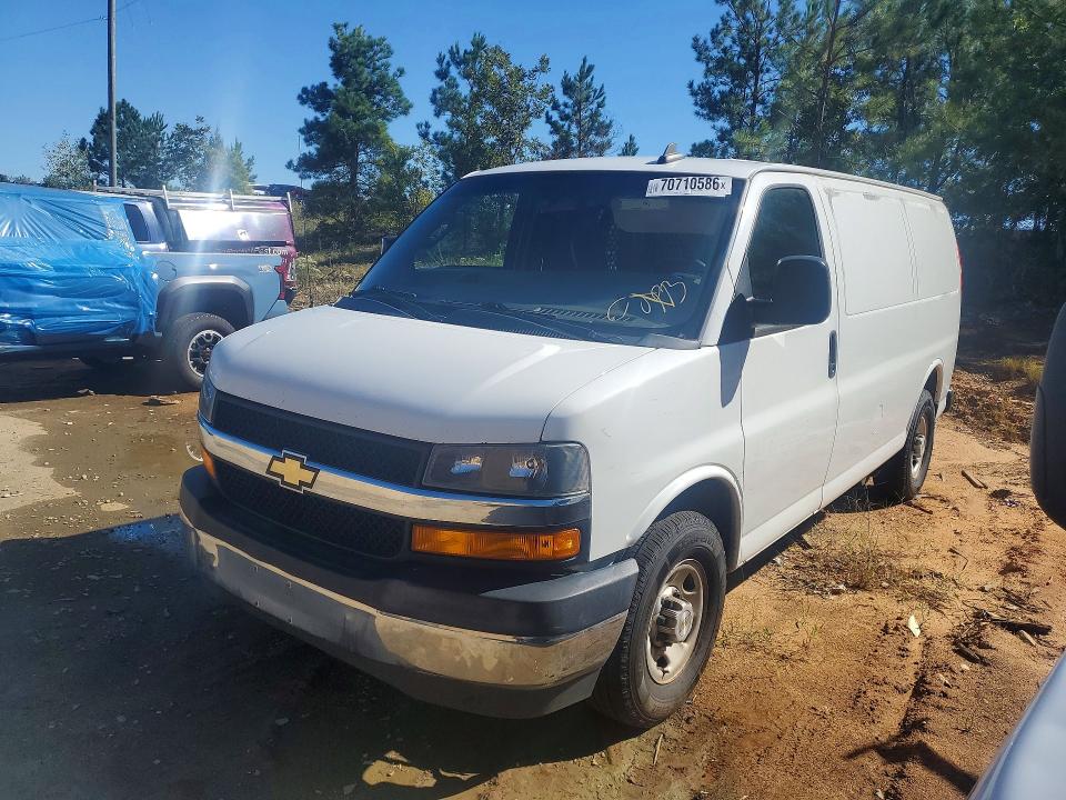 Aukcja sprzedaży 2020 Chevrolet Express G2500, vin: 1GCWGAFG1L1183679, numer aukcji: 70710586