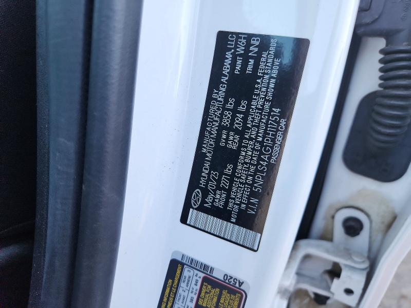 Продаж на аукціоні авто 2023 Hyundai Elantra, vin: 5NPLS4AG1PH117514, номер лоту: 69258836
