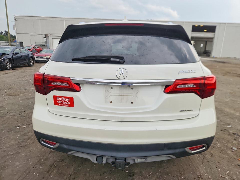 68080236 :رقم المزاد ، 5FRYD4H60EB048502 vin ، 2014 Acura Mdx مزاد بيع