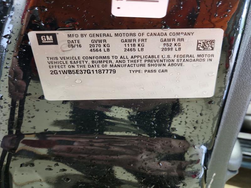 Продажа на аукционе авто 2016 Chevrolet Impala Limited, vin: 2G1WB5E37G1187779, номер лота: 69734966
