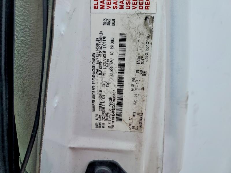 Продажа на аукционе авто 2012 Ford Econoline, vin: 1FDFE4FSXCDA36167, номер лота: 69147926