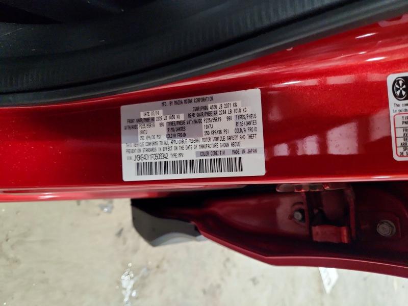 2015 Mazda Cx-5 მანქანა იყიდება აუქციონზე, vin: JM3KE4DY1F0506342, აუქციონის ნომერი: 70411096