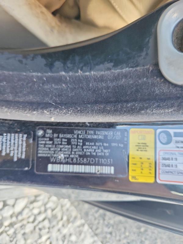 Aukcja sprzedaży 2007 Bmw 750, vin: WBAHL83587DT11031, numer aukcji: 67616156