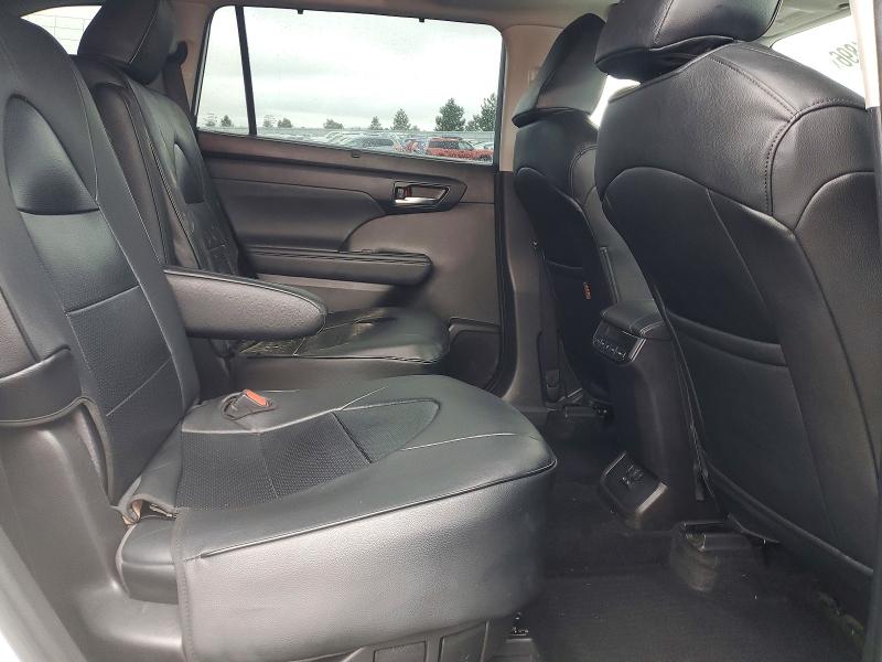 2022 Toyota Highlander Hybrid მანქანა იყიდება აუქციონზე, vin: 5TDHBRCH2NS554647, აუქციონის ნომერი: 67931896