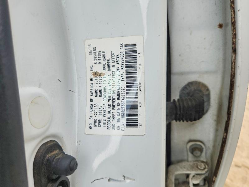 2015 Honda Accord მანქანა იყიდება აუქციონზე, vin: 1HGCR2F55FA206923, აუქციონის ნომერი: 68764216