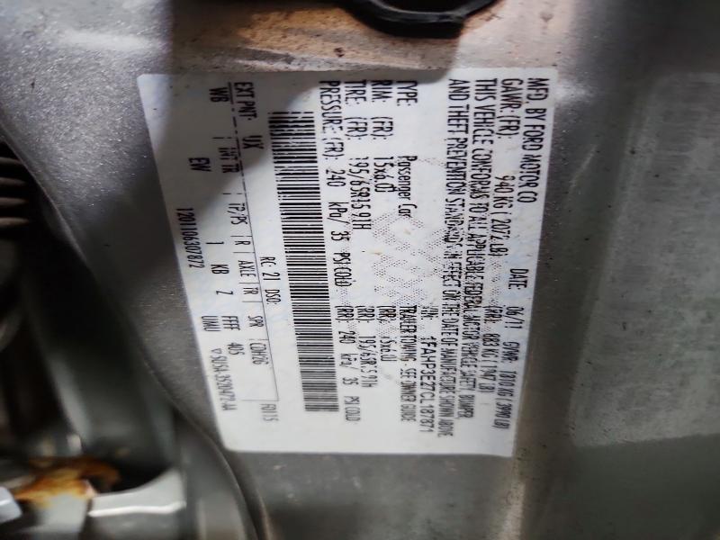 Продаж на аукціоні авто 2012 Ford Focus, vin: 1FAHP3E27CL187871, номер лоту: 69766636