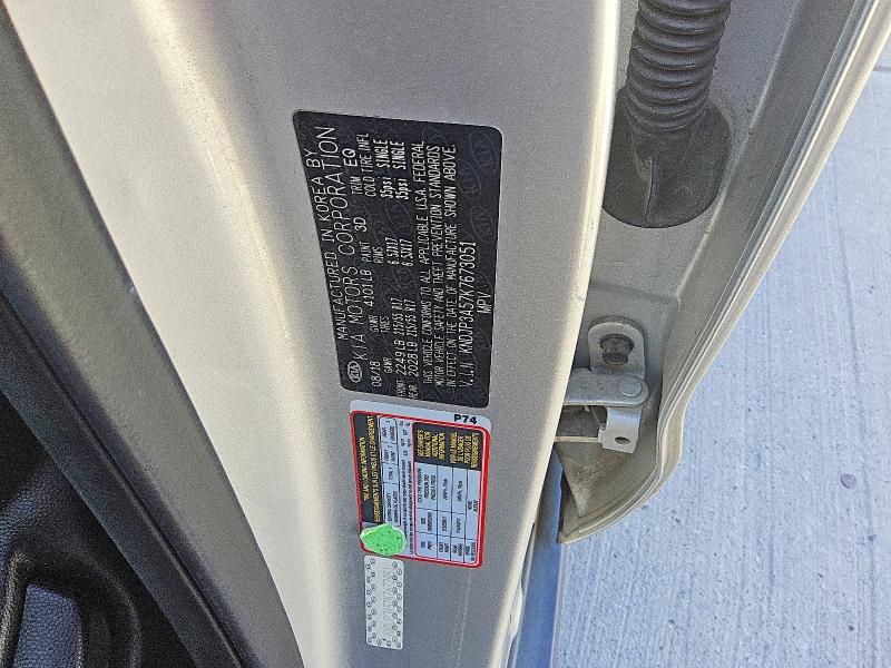 2019 Kia Soul მანქანა იყიდება აუქციონზე, vin: KNDJP3A57K7673051, აუქციონის ნომერი: 69229906
