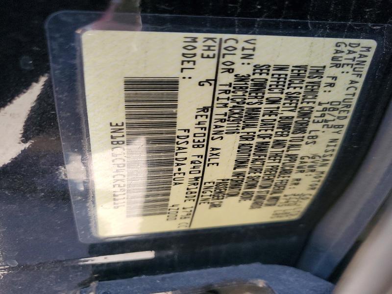 Продажа на аукционе авто 2012 Nissan Versa, vin: 3N1BC1CP4CK291116, номер лота: 70928616