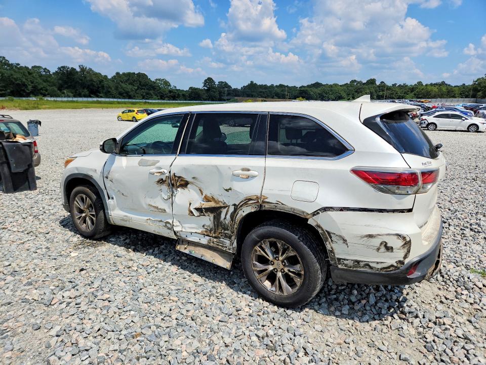 2015 Toyota Highlander მანქანა იყიდება აუქციონზე, vin: 5TDZKRFH1FS117045, აუქციონის ნომერი: 67332076