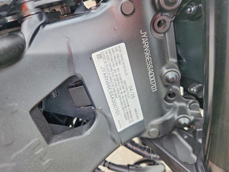 2025 Yamaha Mtm890 მანქანა იყიდება აუქციონზე, vin: JYARN96E5SA000701, აუქციონის ნომერი: 69614646