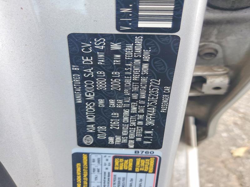 Aukcja sprzedaży 2018 Kia Forte, vin: 3KPFK4A75JE235722, numer aukcji: 70420926
