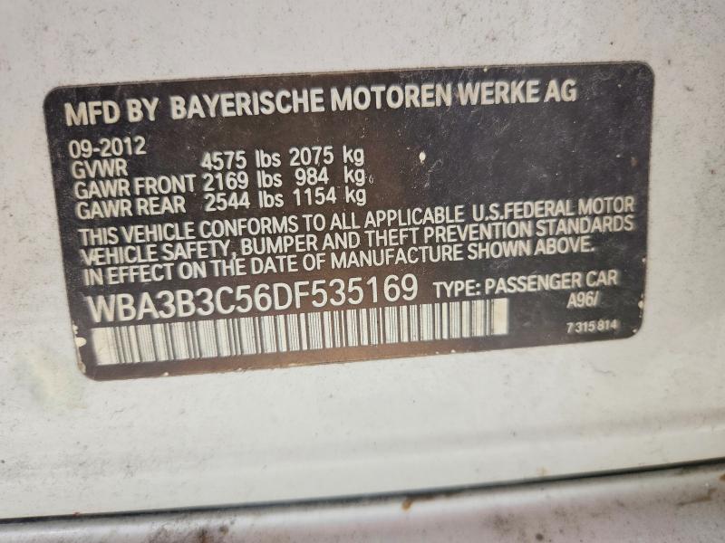 Aukcja sprzedaży 2013 Bmw 328, vin: WBA3B3C56DF535169, numer aukcji: 67683496