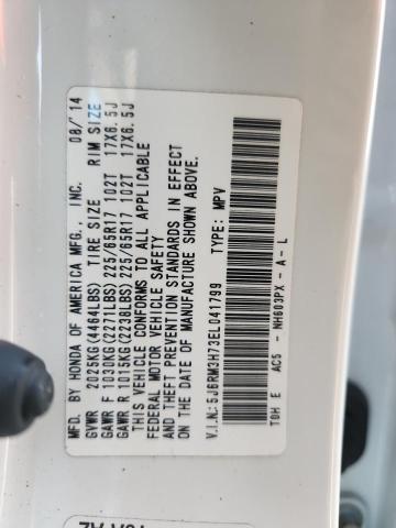 Aukcja sprzedaży 2014 Honda Cr-v, vin: 5J6RM3H73EL041799, numer aukcji: 70008676