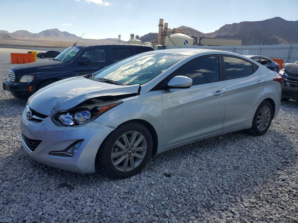 2015 Hyundai Elantra მანქანა იყიდება აუქციონზე, vin: KMHDH4AE3FU437709, აუქციონის ნომერი: 68628726
