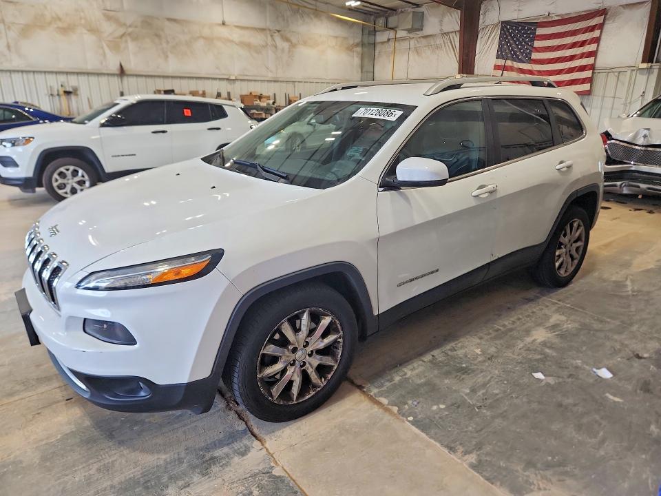 70128086 :رقم المزاد ، 1C4PJLDB2GW346244 vin ، 2016 Jeep Cherokee مزاد بيع