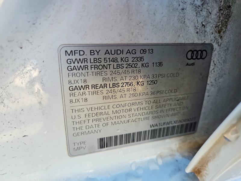 Aukcja sprzedaży 2014 Audi A4 Allroad, vin: WA1UFAFLXEA049077, numer aukcji: 68748276