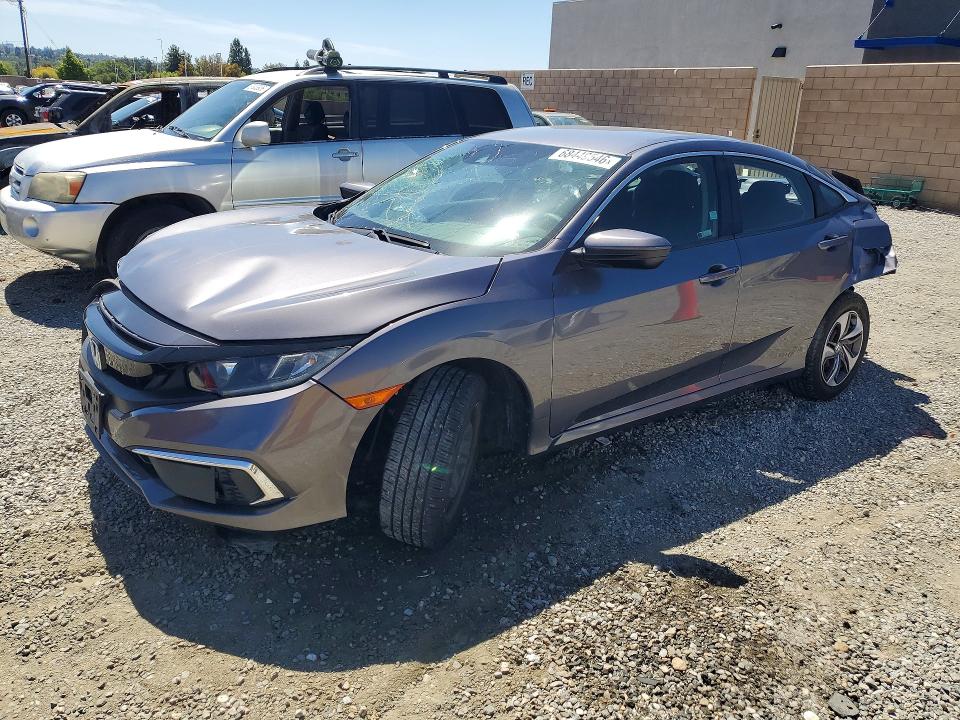 Auction sale of the 2019 Honda Civic, vin: 19XFC2F62KE207489, lot number: 68449546