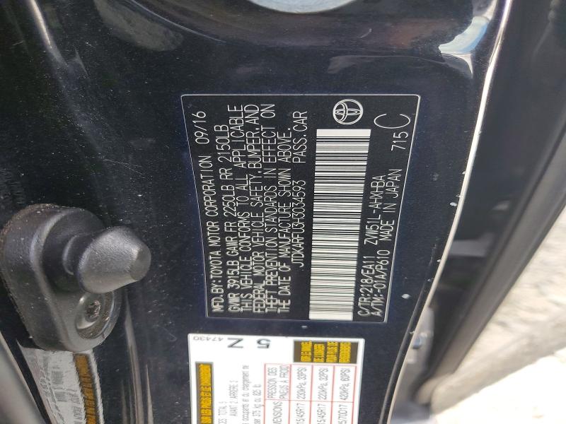 2017 Toyota Prius მანქანა იყიდება აუქციონზე, vin: JTDKARFU3H3034593, აუქციონის ნომერი: 67168286