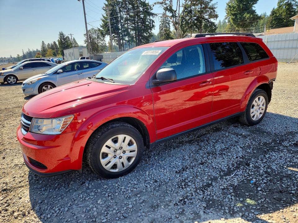 2016 Dodge Journey მანქანა იყიდება აუქციონზე, vin: 3C4PDCAB4GT207802, აუქციონის ნომერი: 69518856