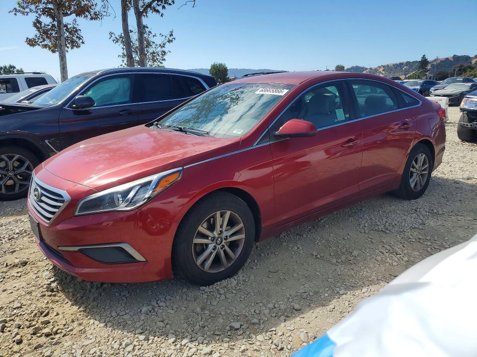 2016 Hyundai Sonata მანქანა იყიდება აუქციონზე, vin: 5NPE24AF1GH361650, აუქციონის ნომერი: 68665866