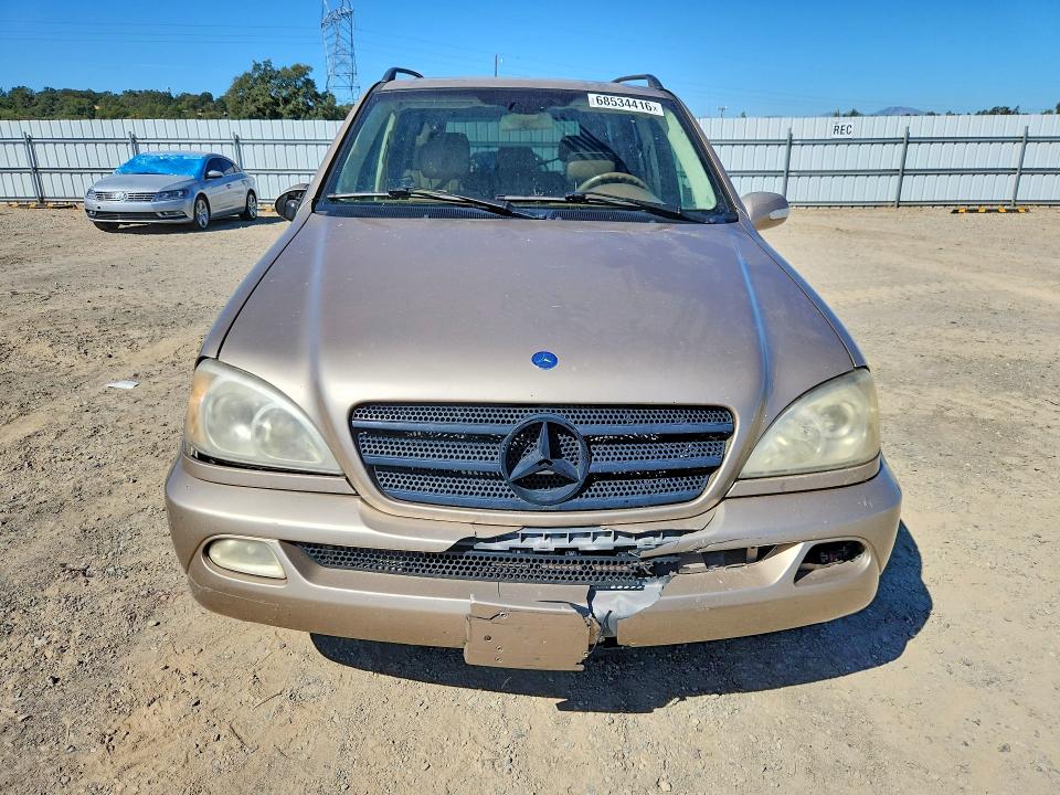68534416 :رقم المزاد ، 4JGAB54E42A290351 vin ، 2002 Mercedes-benz Ml مزاد بيع
