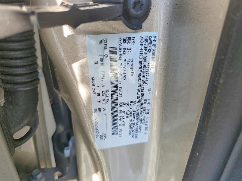2017 Ford Focus მანქანა იყიდება აუქციონზე, vin: 1FADP3F29HL221183, აუქციონის ნომერი: 68810786