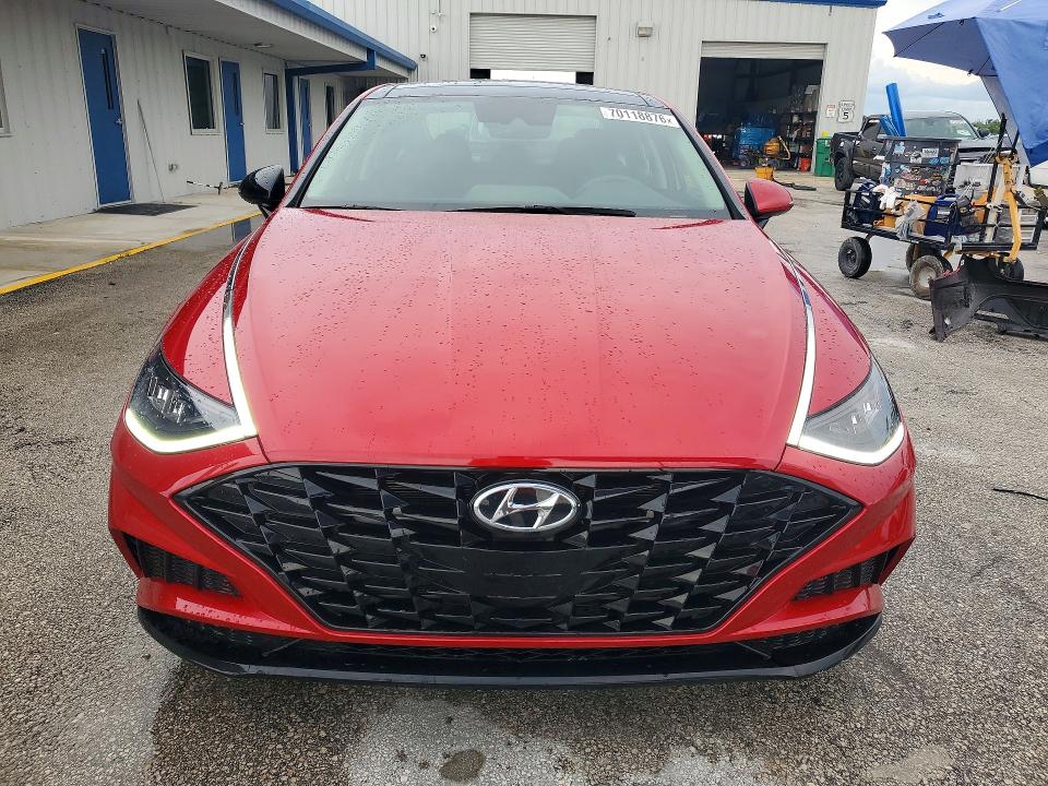 Продажа на аукционе авто 2021 Hyundai Sonata, vin: 5NPEF4JA1MH103648, номер лота: 70118876