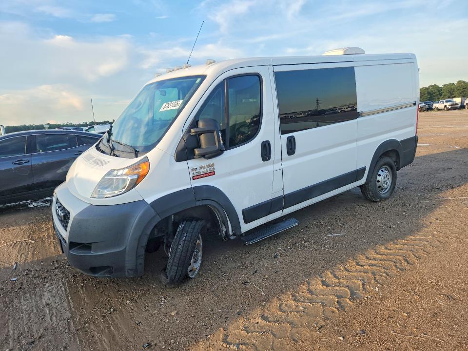 67831036 :رقم المزاد ، 3C6TRVAG4KE533157 vin ، 2019 Ram Promaster 1500 مزاد بيع