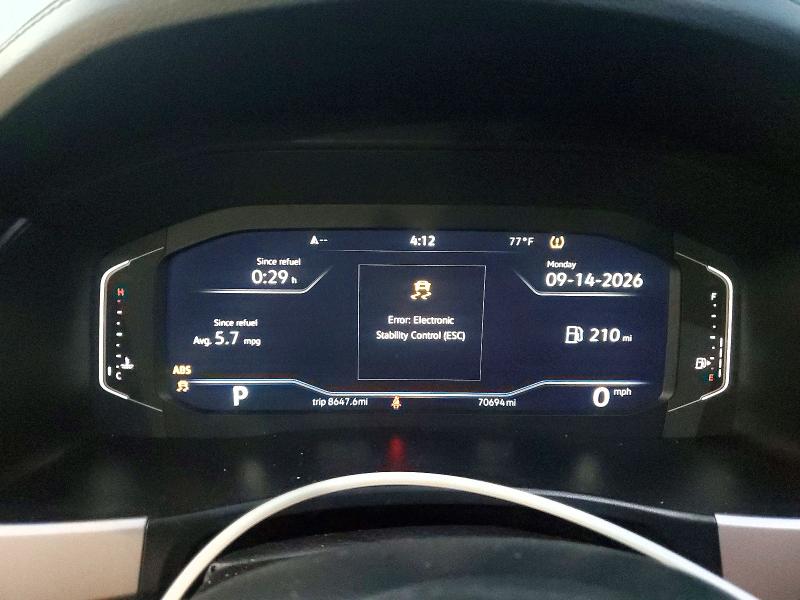 Продаж на аукціоні авто 2022 Volkswagen Atlas Cross Sport, vin: 1V2WC2CA3NC223087, номер лоту: 68214446