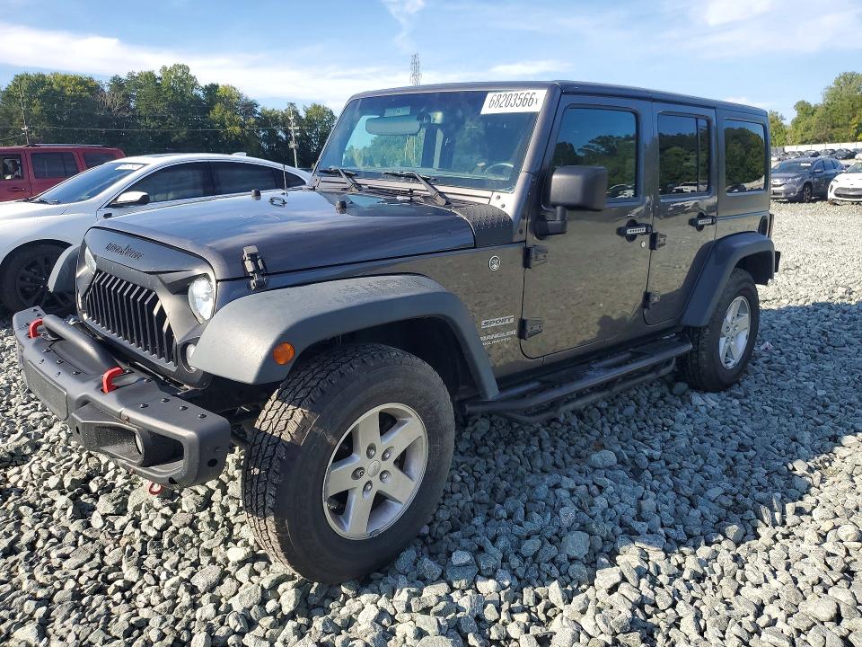 2016 Jeep Wrangler Unlimited მანქანა იყიდება აუქციონზე, vin: 1C4HJWDG2GL278451, აუქციონის ნომერი: 68203566