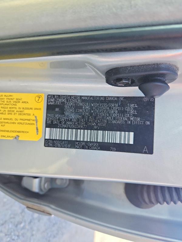 Aukcja sprzedaży 2006 Lexus Rx, vin: 2T2HA31U06C089677, numer aukcji: 67357786