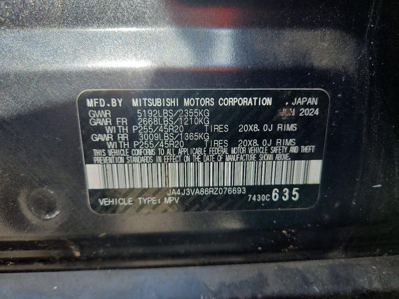 Aukcja sprzedaży 2024 Mitsubishi Outlander, vin: JA4J3VA86RZ076693, numer aukcji: 67332576