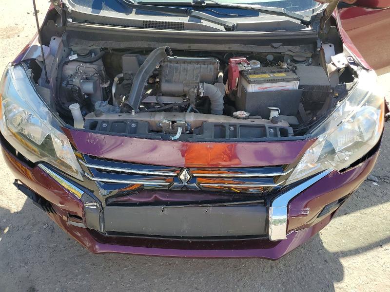 69989106 :رقم المزاد ، ML32FUFJ8MHF00726 vin ، 2021 Mitsubishi Mirage مزاد بيع