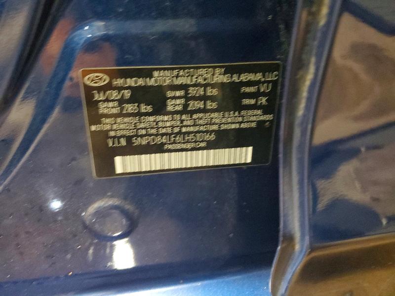 67871246 :رقم المزاد ، 5NPD84LF6LH510166 vin ، 2020 Hyundai Elantra مزاد بيع
