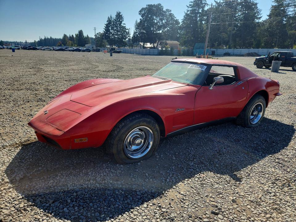 Aukcja sprzedaży 1973 Chevrolet Corvette, vin: 1Z37J3S411934, numer aukcji: 69106306
