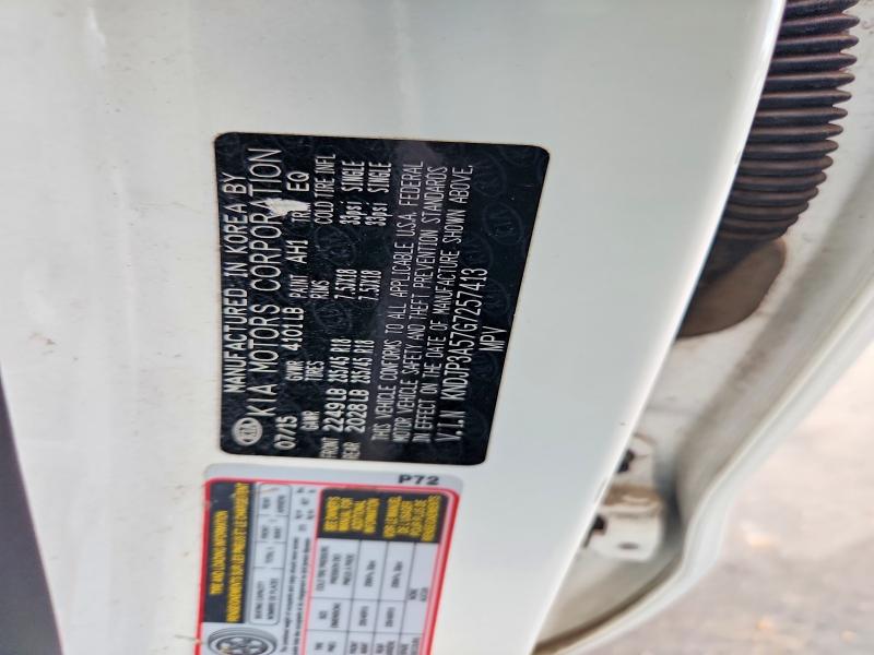 67925876 :رقم المزاد ، KNDJP3A57G7257413 vin ، 2016 Kia Soul مزاد بيع