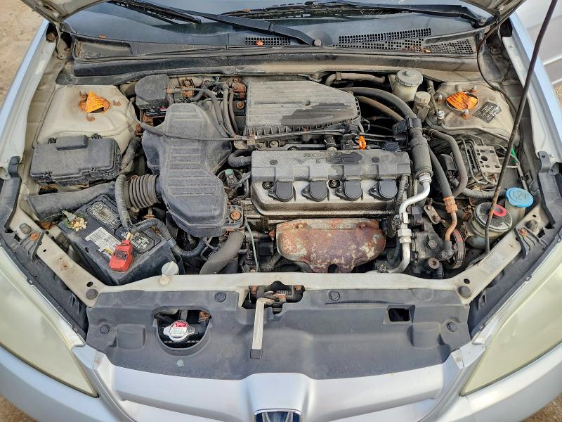 68928576 :رقم المزاد ، 1HGES25795L008350 vin ، 2005 Honda Civic مزاد بيع